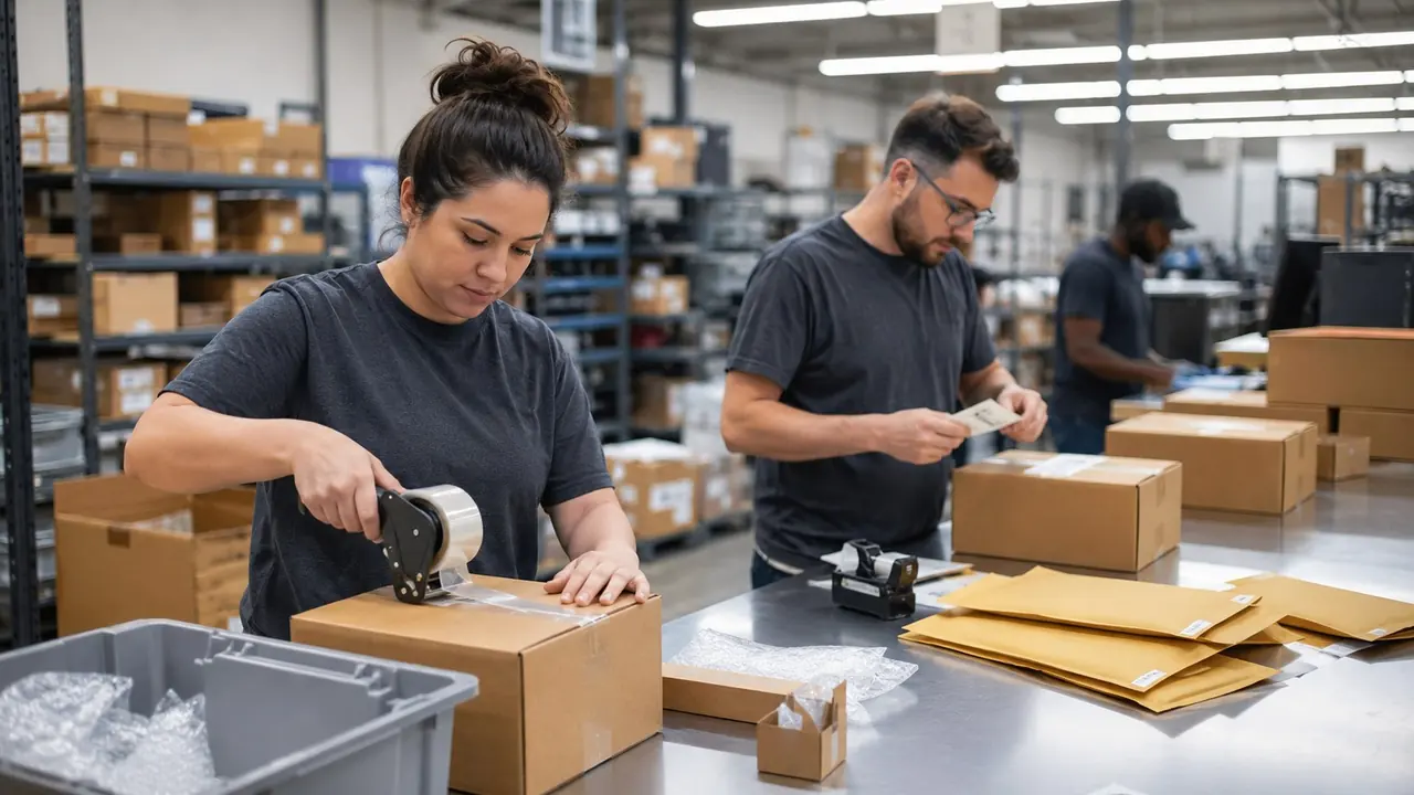 Cargo package inspection before shipment
